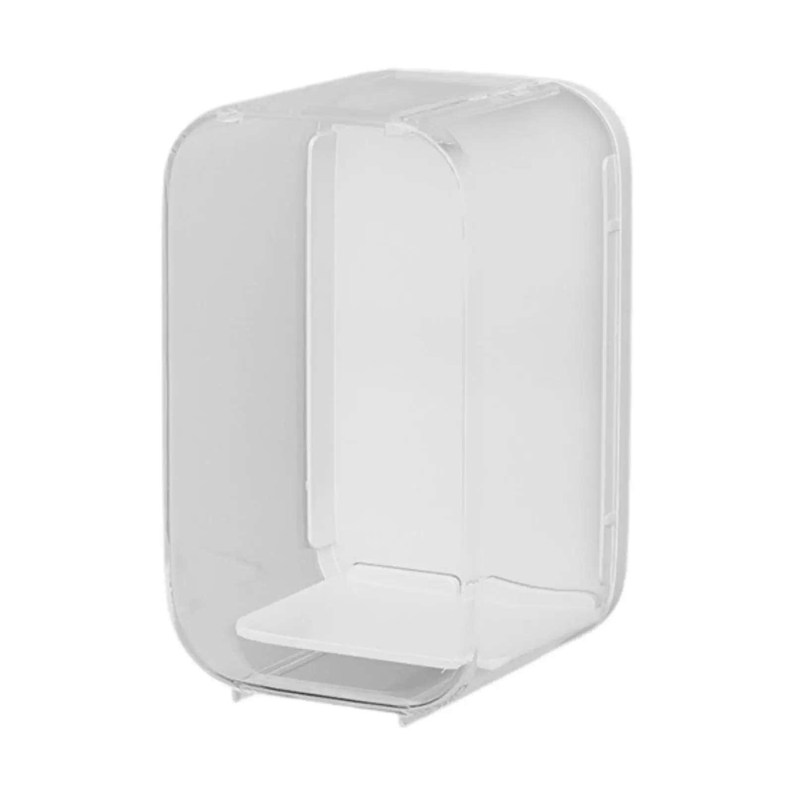 Display Case for Collectibles Dustproof Souvenirs Toys Dolls Miniature Figurines Countertop Stackable Showcase Organizer Cabinet