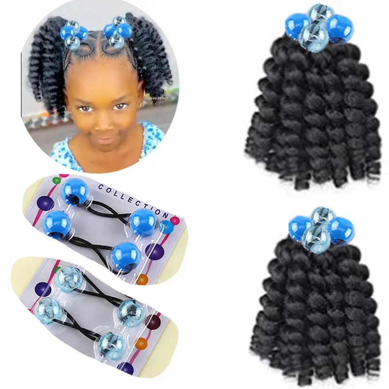 Accesorios pelo niña con burbuja – Diseño moderno y colorido - imagen 2