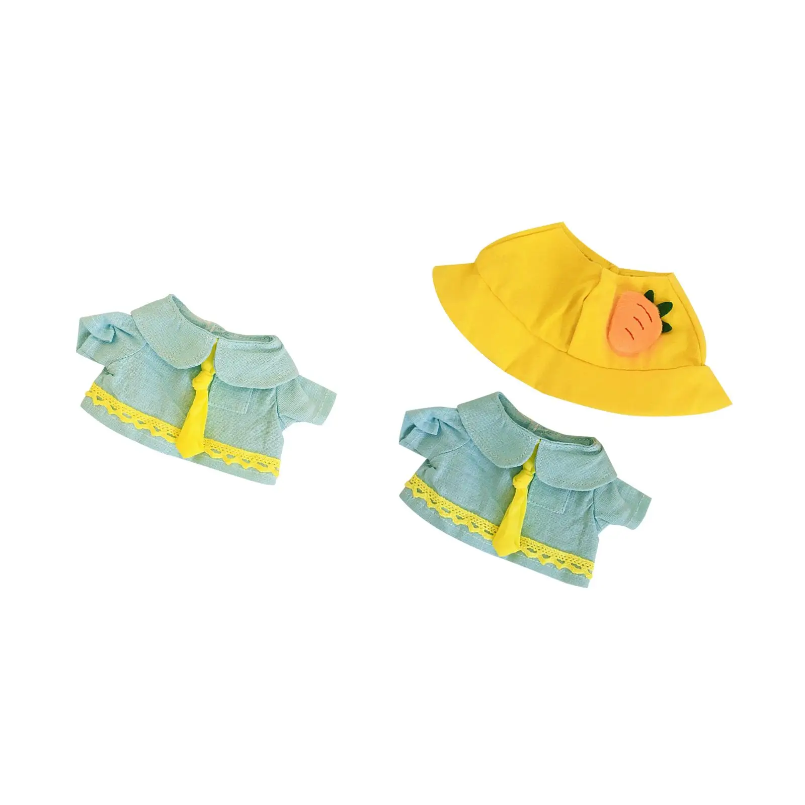 Mini 7 inch Doll Clothes Cute Doll Clothes,Doll Accessories,Adorable,DIY Doll Clothing Comfortable for Pendant Doll Kids Gift