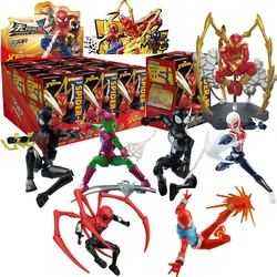 Keeppley Spider-Man: No Way Home ‌   Araña de hierro, araña escarlata, Miles Morales, duende verde, figura de Anime, juguetes de bloques de construcción, regalos