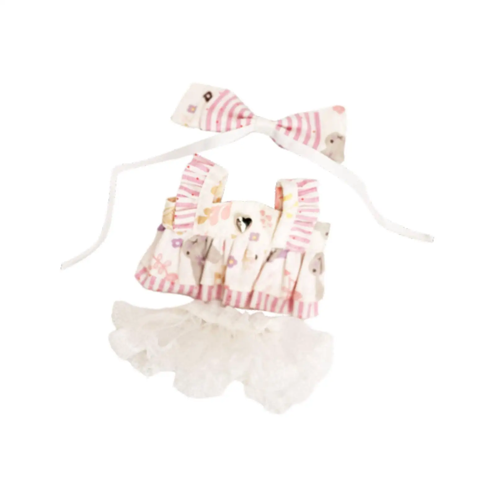 20cm Doll Dress Decoration for Kids Birthday Gift Fashion Soft Pendant Doll