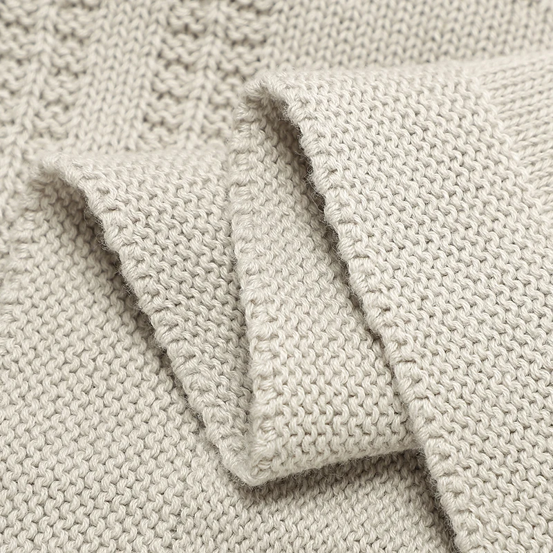 Mantas de algodón de punto para bebé recién nacido, 90x70cm, niños, niñas, cochecito de mes, envoltura de guardería, edredones de cuna, todas las estaciones - imagen 5