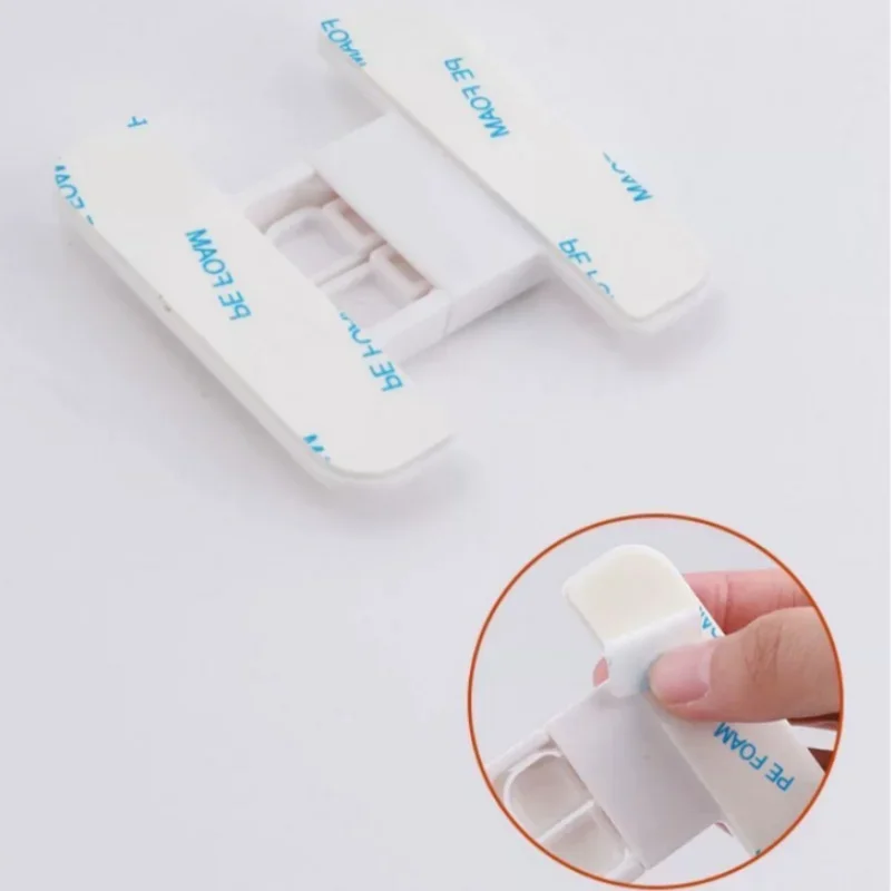 Cerradura de refrigerador para niños, protección de seguridad, dispensador de agua antiabierto, hebilla de casillero, muebles para el hogar, cerraduras de seguridad para puertas de armarios, 2 uds. - imagen 4