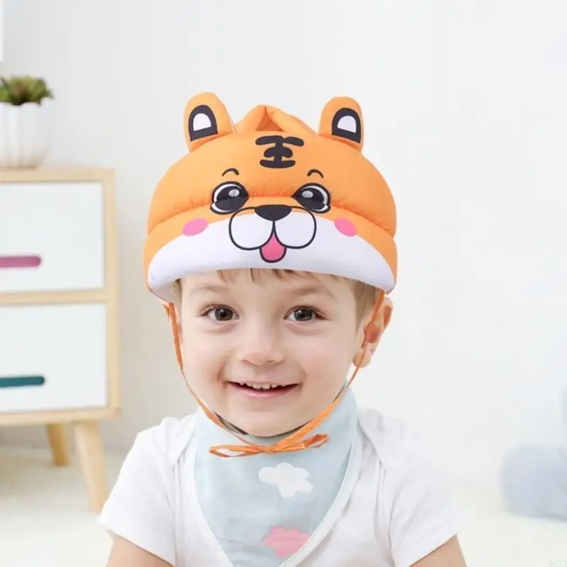 Gorro seguridad cómodo para cabeza bebé D7YD, gorro anticolisión para niños y niñas - imagen 3