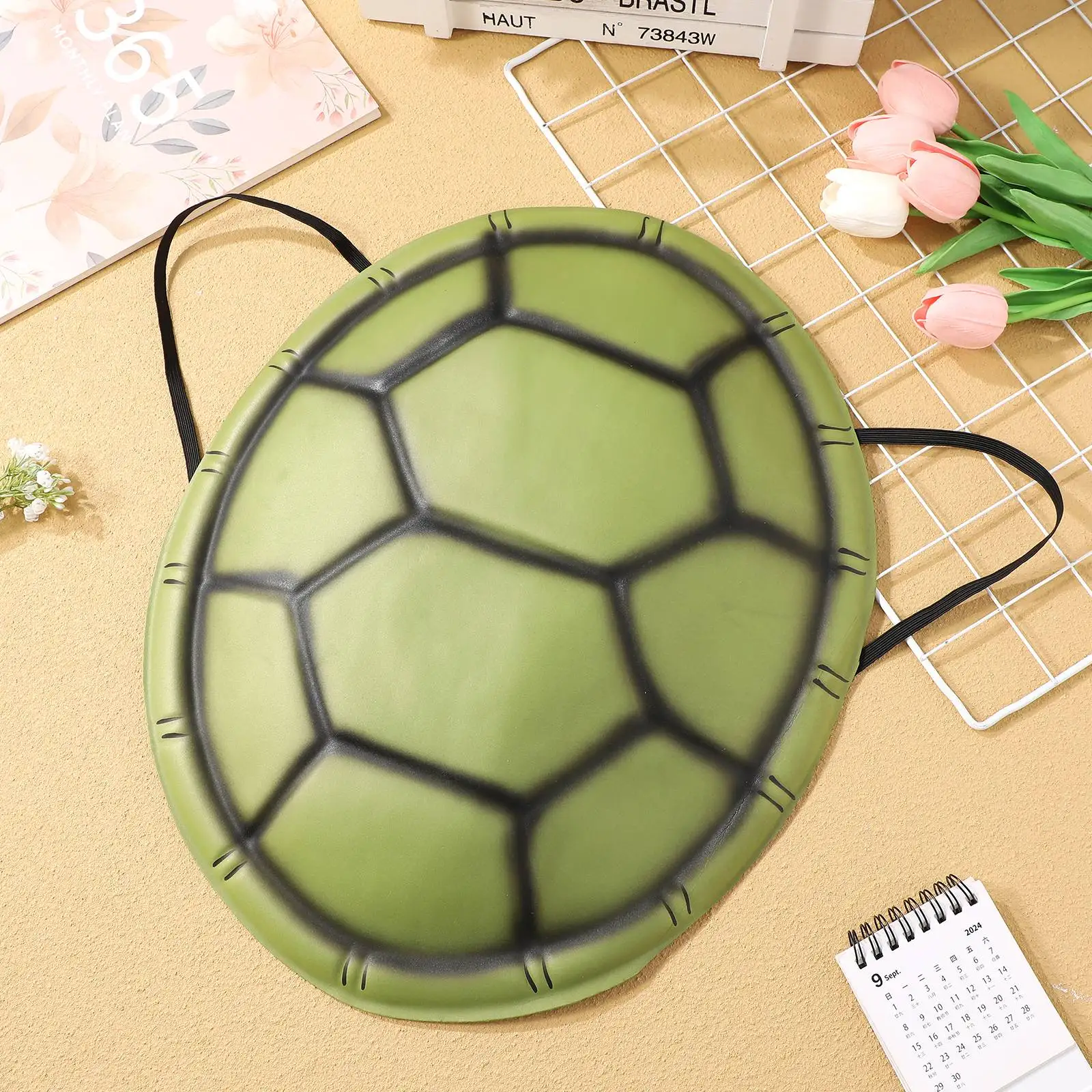 5 uds. De accesorios de concha de tortuga, conchas de tortuga, disfraz falso, juego de graduación de Halloween - imagen 3