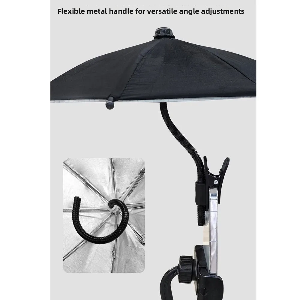 Parasol Coche Bebé Plegable Antideslumbrante con Clip Universal - imagen 3