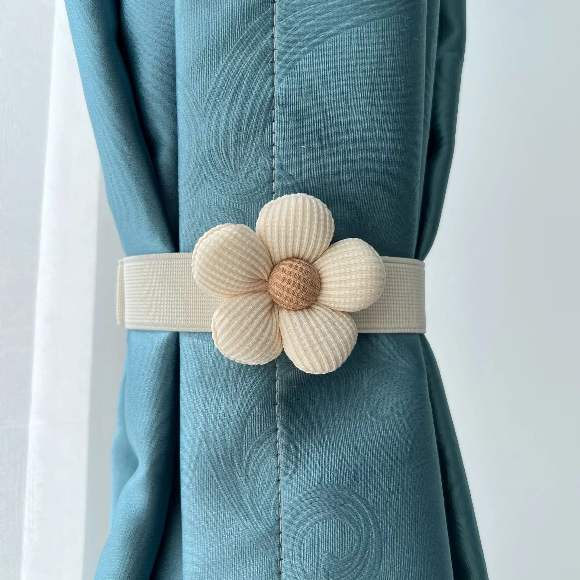 White Fabric Flower
