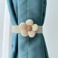 White Fabric Flower