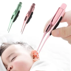 Pinza LED para extraer cerumen auricular – Herramienta con luz de seguridad
