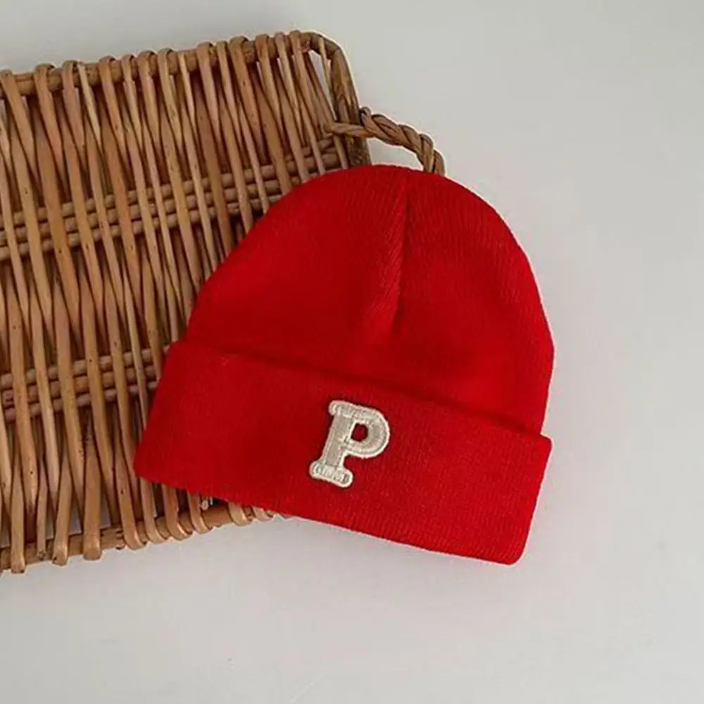 Gorros suaves de invierno, gorro cálido a prueba de viento para niños pequeños, gorro de ganchillo, protección para los oídos de Color sólido, gorro tejido para niños y niñas - imagen 2