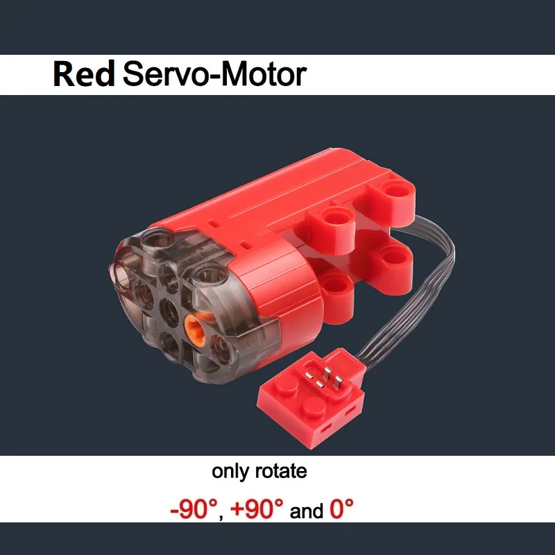 Red Servo Motor