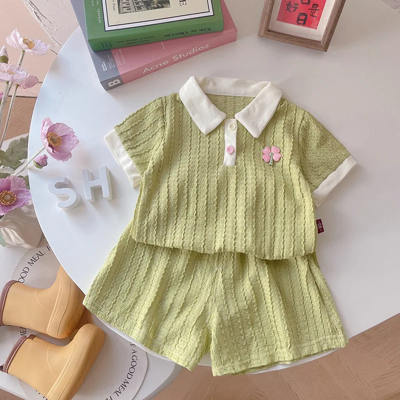 Conjunto de verano bebé manga corta y pantalón corto - imagen 4