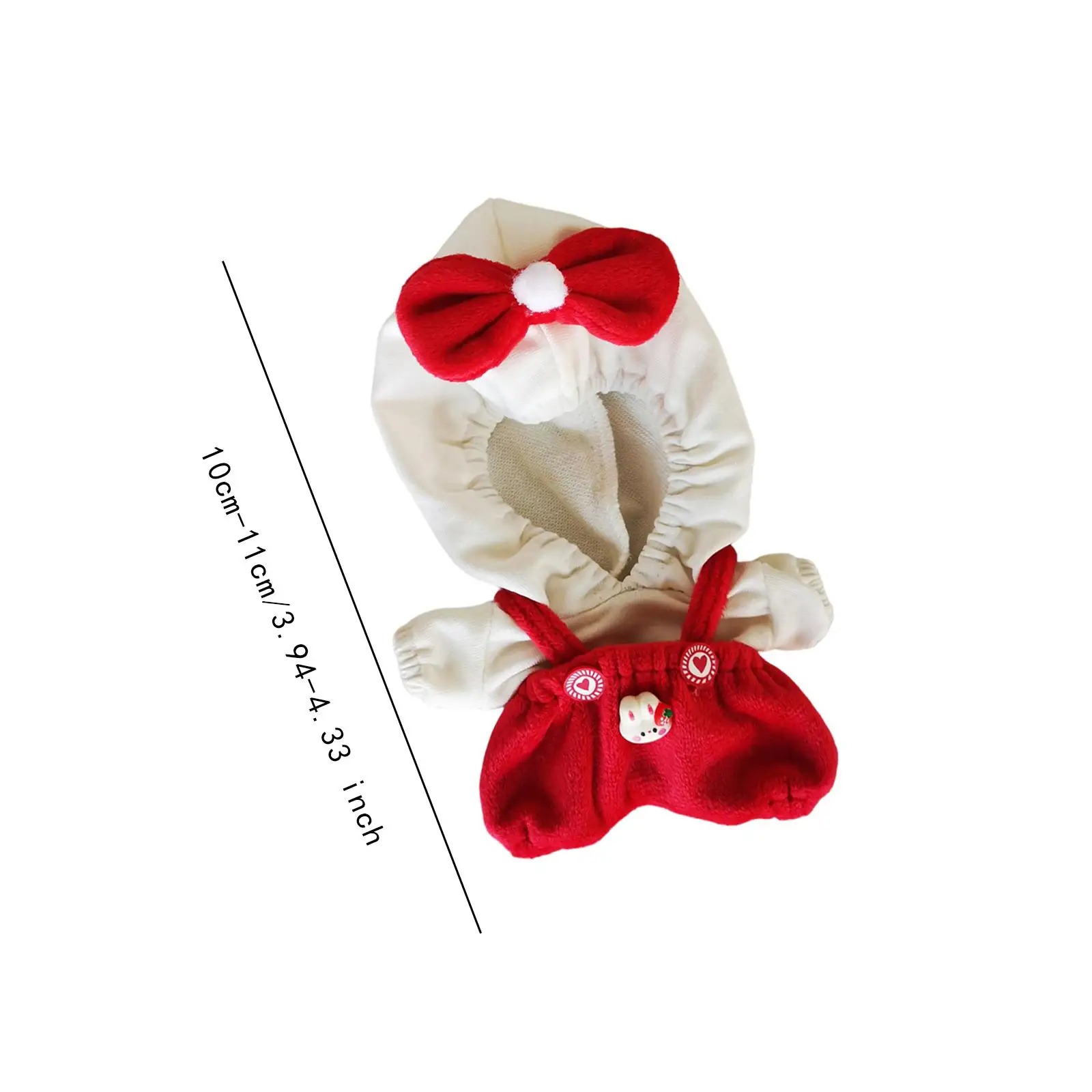 Muñeco de peluche con capucha y accesorios para niños - imagen 4