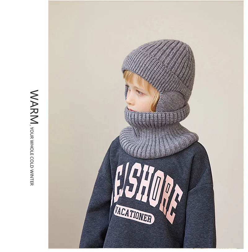 Detalles del tejido del gorro