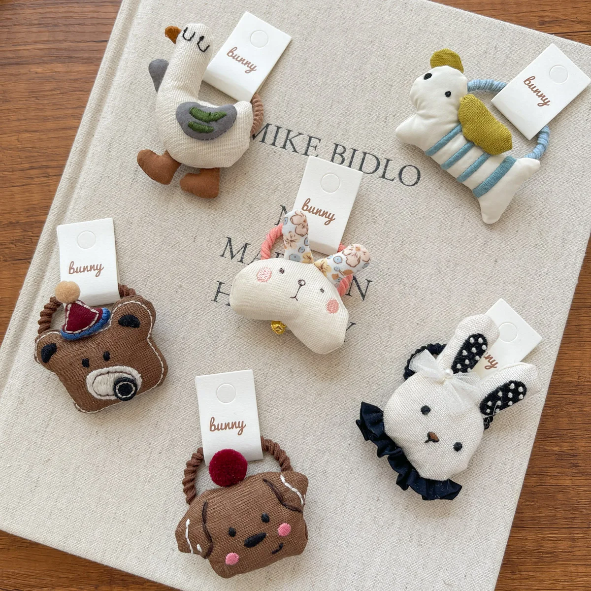 Clip de pico de pato infantil de algodón coreano con animales bonitos - imagen 4