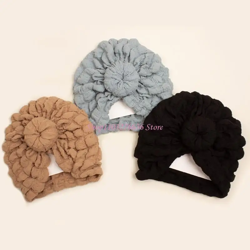 R6FD Gorra turbante infantil Donas – cómoda para cualquier ocasión - imagen 2