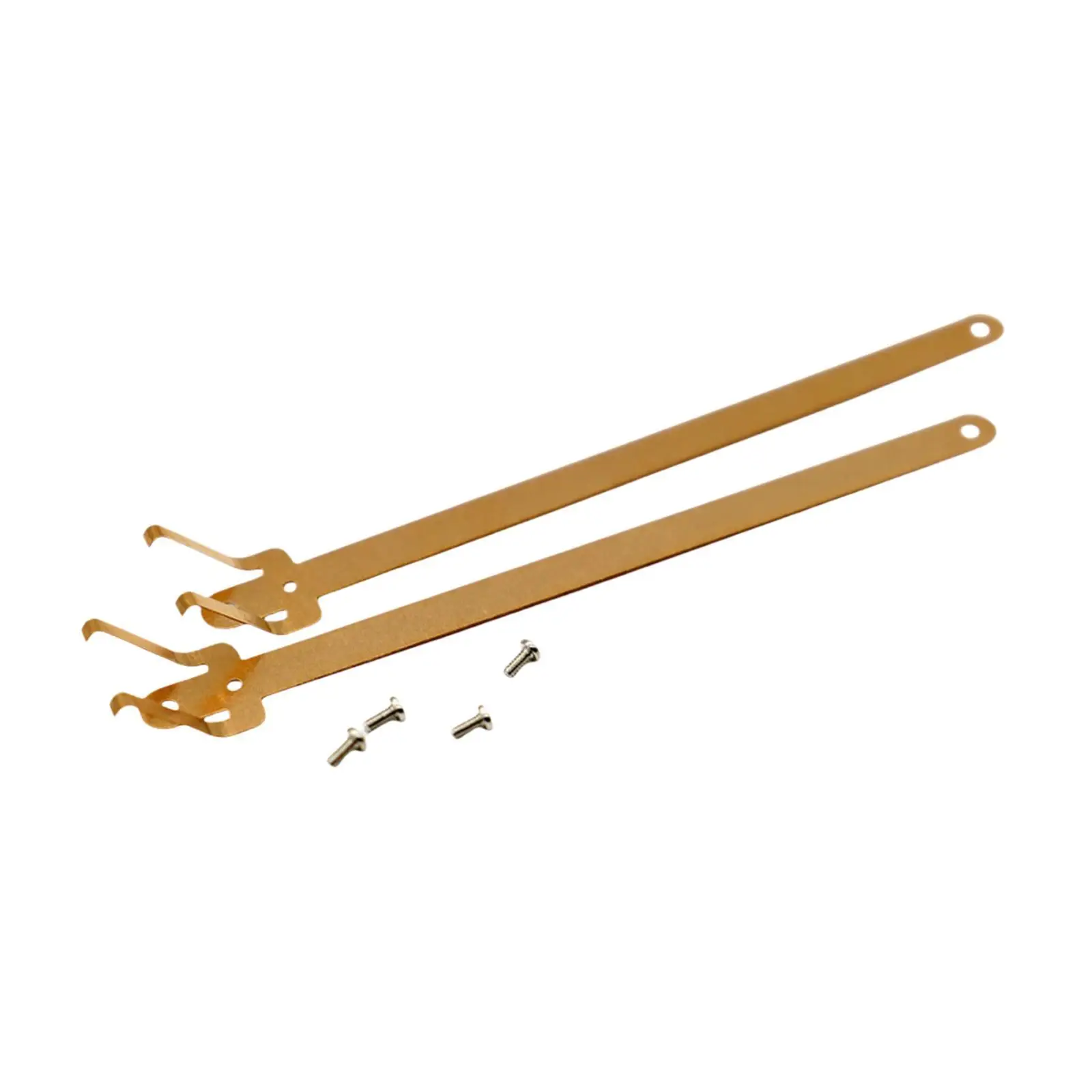 2Pcs 1/87 Contact Conductive Copper Sheet, Electric Traction Antenna Part for Model Train