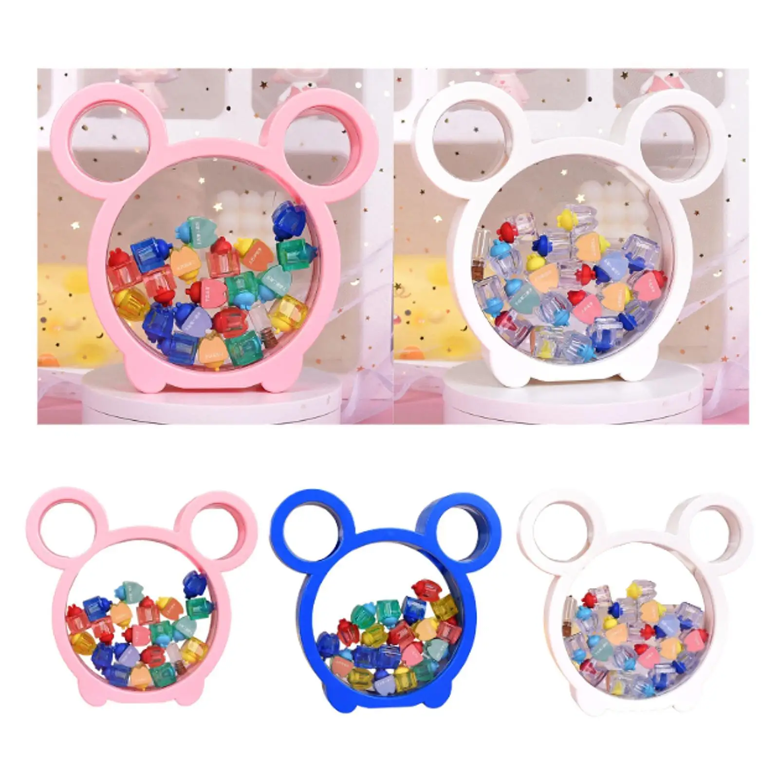 Caja de colección portátil creativa con protector de dientes, contenedor de dientes de recuerdo bonito para - imagen 3