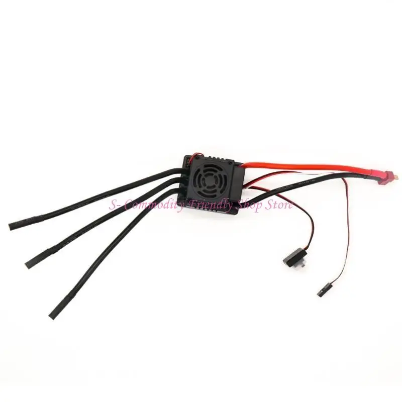 85ae 60/80/120A Motor sin escobillas Controlador velocidad electrónica ESC BEC 5.8V/3A para 1/10 1/8 RC Car Crawlers