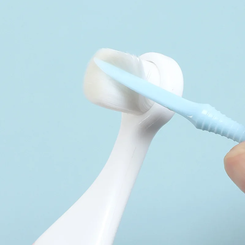 Cepillo de dientes de cerdas suaves de color macarrón (1-6 años): suave, seguro y cómodo: ideal para niños/niños pequeños, ¡un imprescindible para el cuidado bucal! - imagen 3