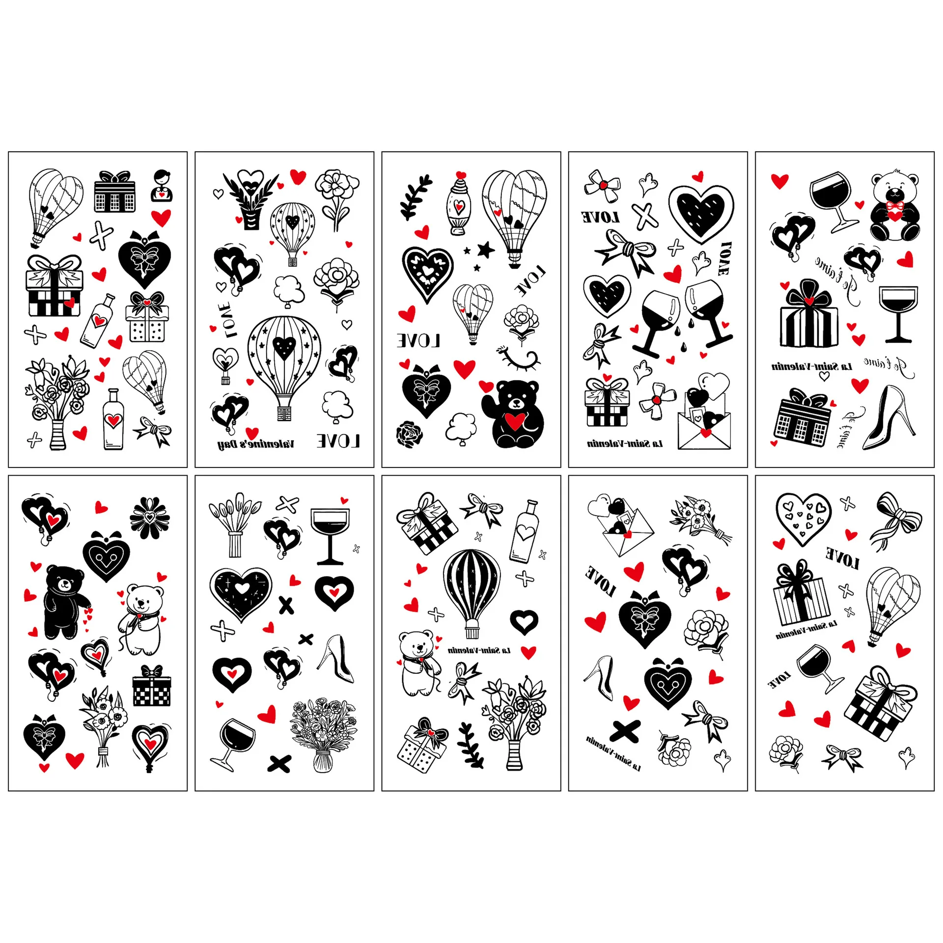10pcs-QingRenJie-C
