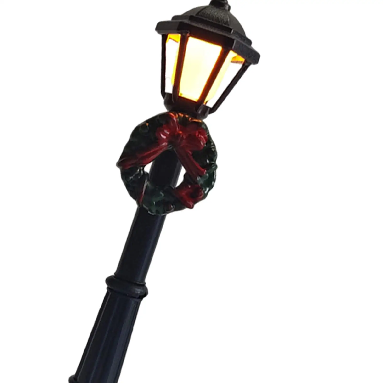 1/12 Miniature Street Light Model Accessories Ornament Christmas Miniature