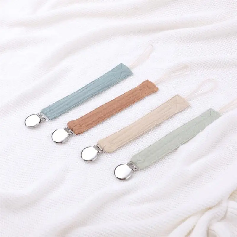 QX2D Baby pacifier Leash Colorida cadena chupete bebé recién nacidos - imagen 3