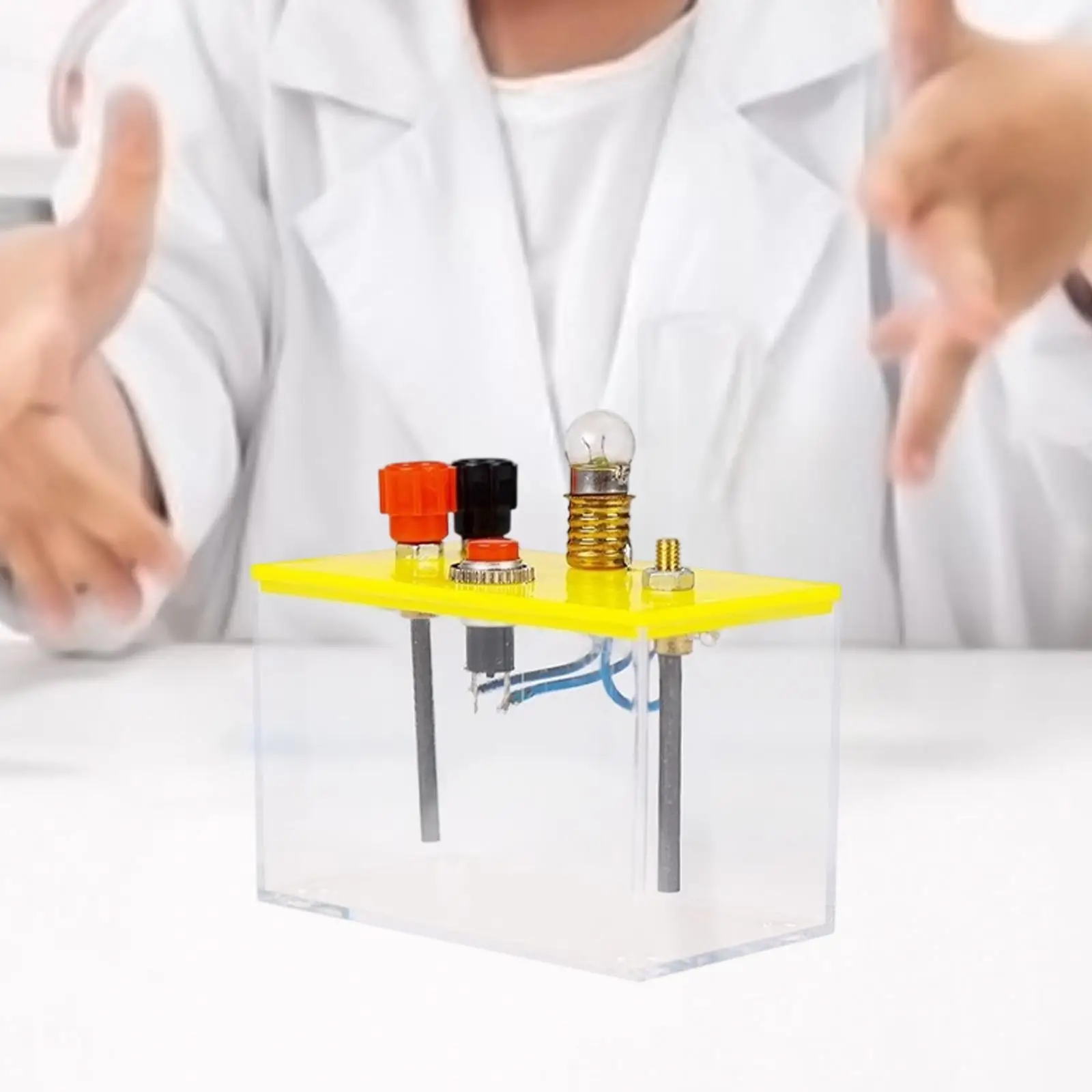 Mini Solution Conductivity Experiment Electricity Experiment Toy for Kids Mini Solution Conductivity Experiment Electricity Experiment Toy for Kids