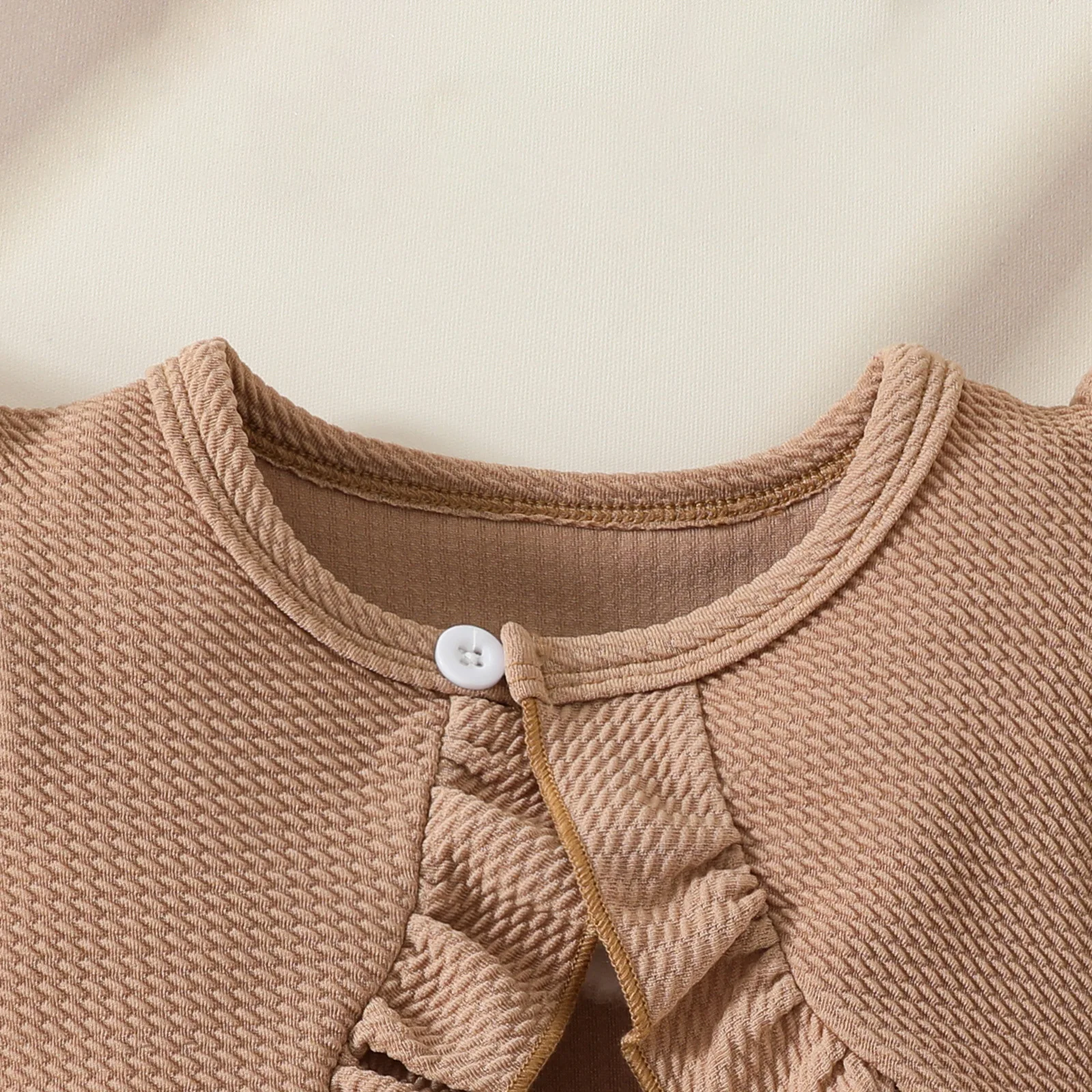 Vestido de algodón para niña verano con lazo estilo princesa - imagen 4
