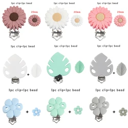 Clips de silicona floral para collares DIY – Bisutería infantil