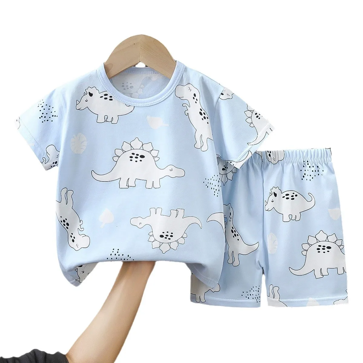 Conjunto verano niño camiseta y short de algodón - imagen 5