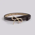 brown gold buckle