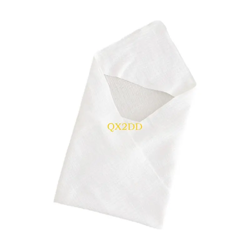 QX2D Manta algodón para bebé recién nacido – Secado rápido - imagen 2