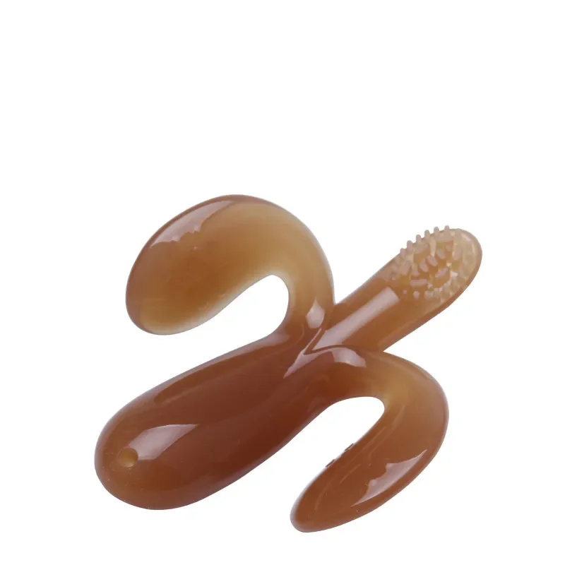 Cepillo de dientes de tortuga marina de alta calidad, mordedor de silicona suave y seguro para el medio ambiente para bebés, mordedor para niños, cepillos de dientes para niños - imagen 4