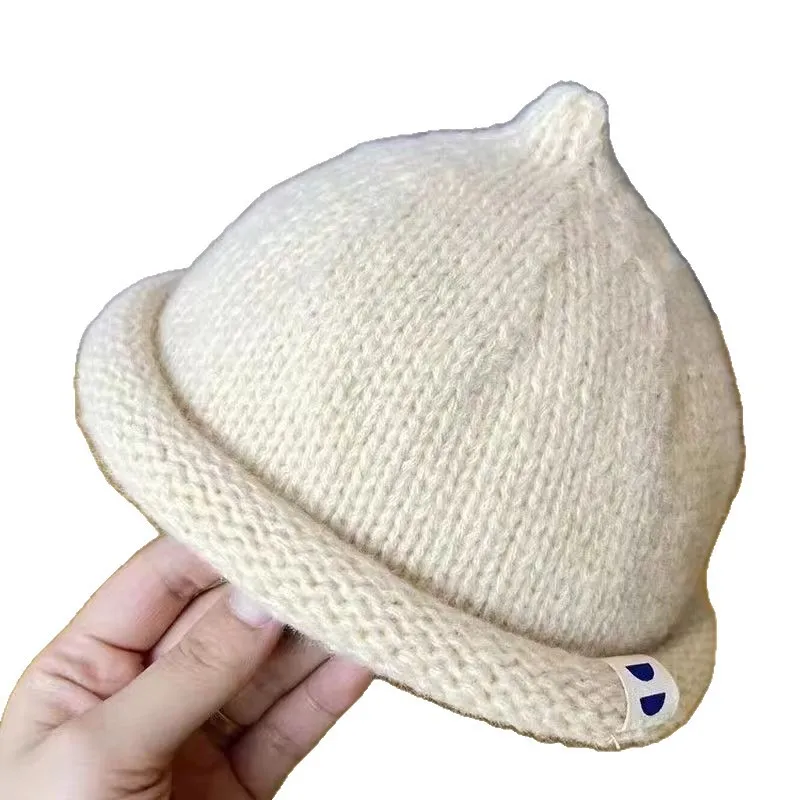 Gorro de invierno tejido para niño – Suave y cálido sin ala - imagen 2