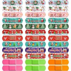 Tiritas infantiles de Navidad con animales ilustrados y festivos