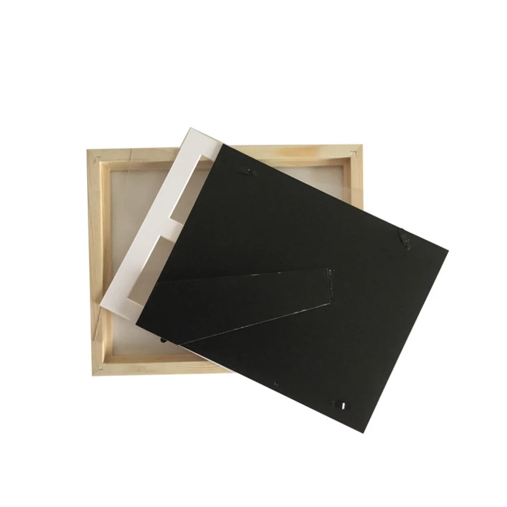 Kit de huella de mano para bebé, marco de fotos de madera, almohadilla de tinta para sello, decoración para Baby Shower, regalo, marco de recuerdo infantil, Kit de huella de mano infantil - imagen 5