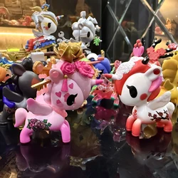 Caja sorpresa unicornio y caballo: figuras coloridas para regalo