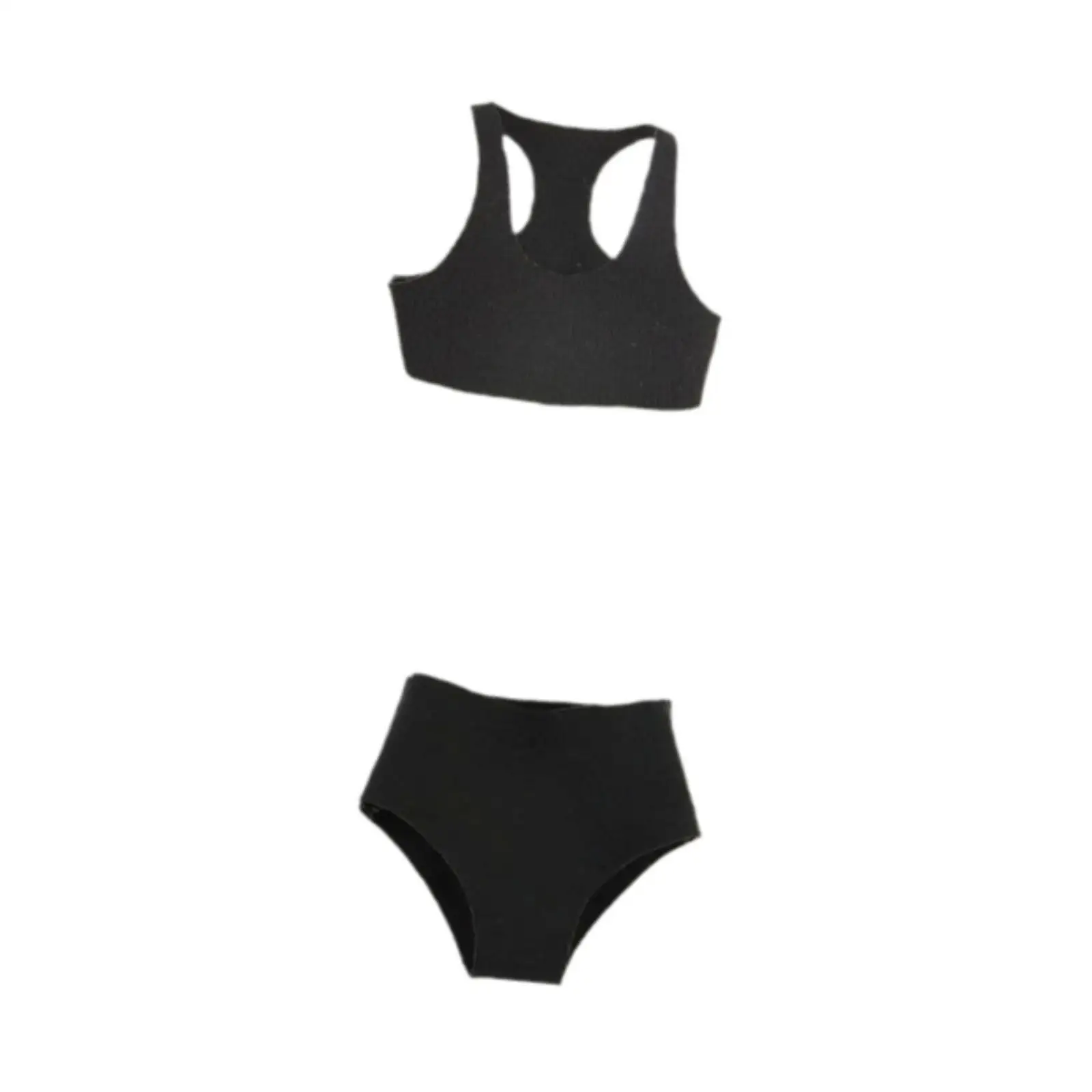 1/6 Scale Female Clothes Miniature 1:6 Dress up Ccessories Collection Sports Vest and Shorts Casual Bikini Action Figure Clothes