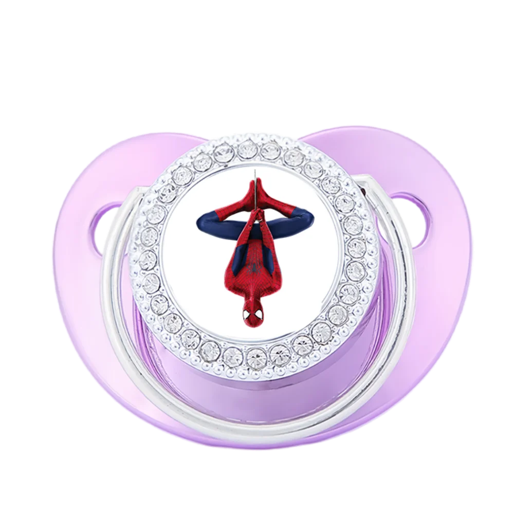 Chupete de nuevo color, chupete lujoso para bebé, chupete de silicona para recién nacido, tetinas brillantes para bebé, gel de dentición masticable sin BPA para bebé - imagen 4