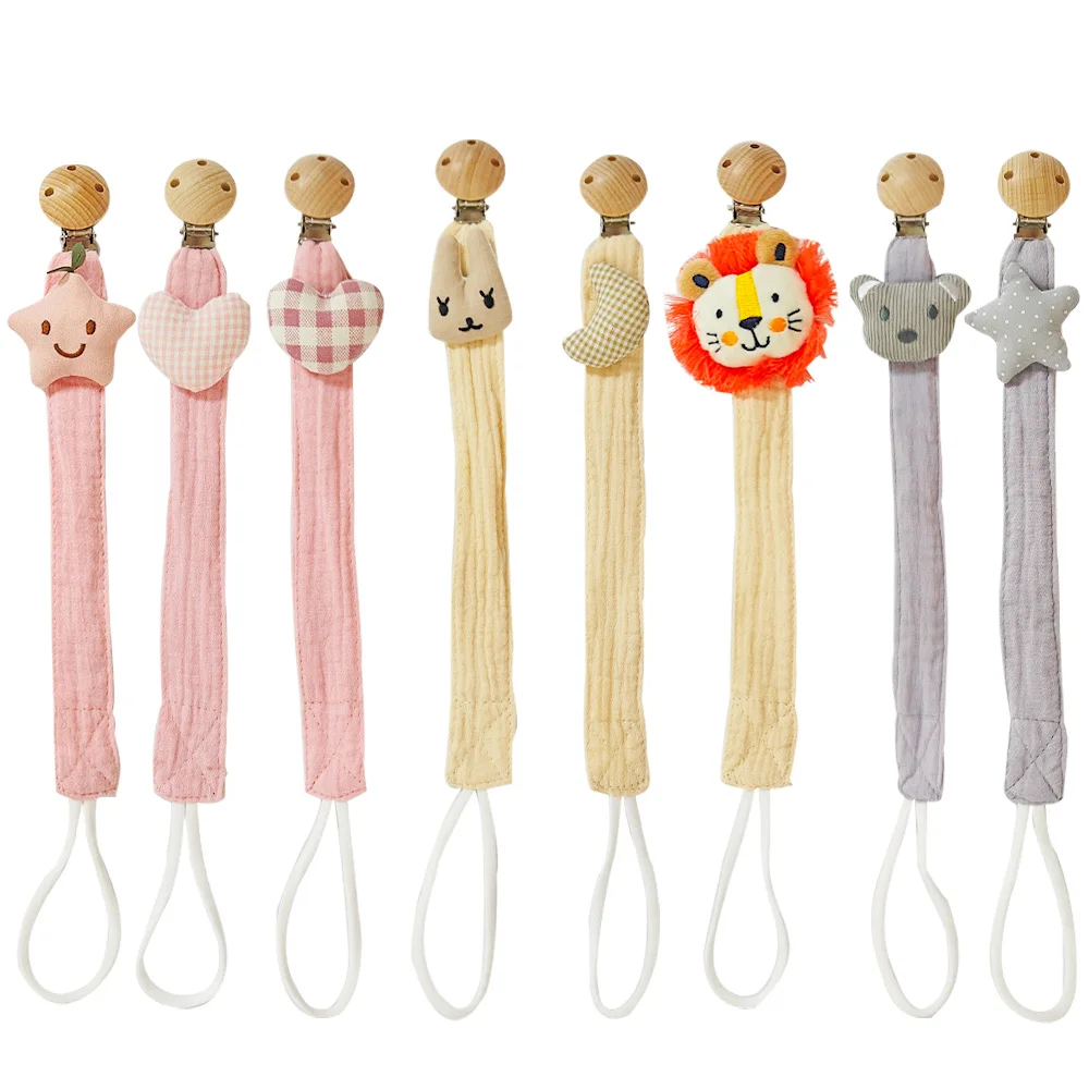 1 Uds. Clip para chupete de bebé, cadena, soporte para chupete, Clips para chupete, correa, soporte para pezones, accesorios de alimentación infantil para bebés