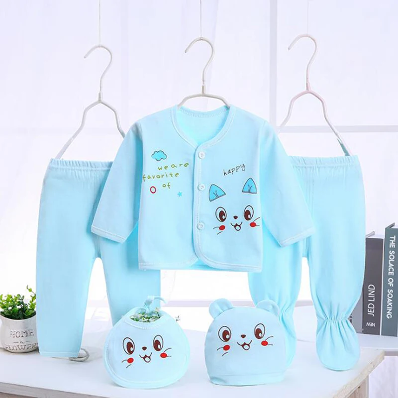 Conjuntos de algodón suave para recién nacido – Pack neonatal - imagen 3