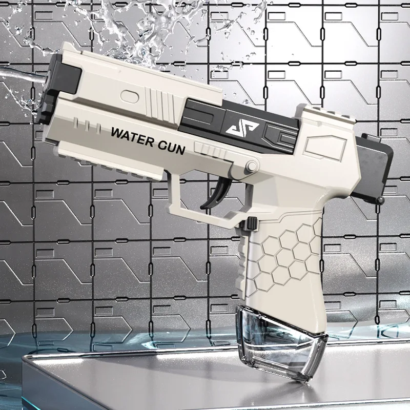Pistola de agua ráfaga manual para batallas veraniegas - imagen 2