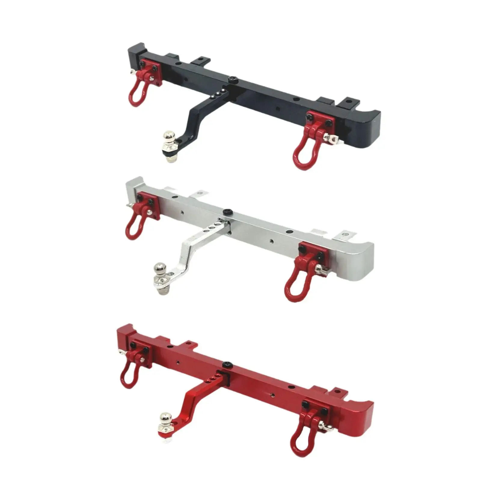 1:12 Metal RC Rear Bumper Sturdy Replacement for MN82 LC79 RC Car Model DIY 1:12 Metal RC Rear Bumper Sturdy Replacement for MN82 LC79 RC Car Model DIY