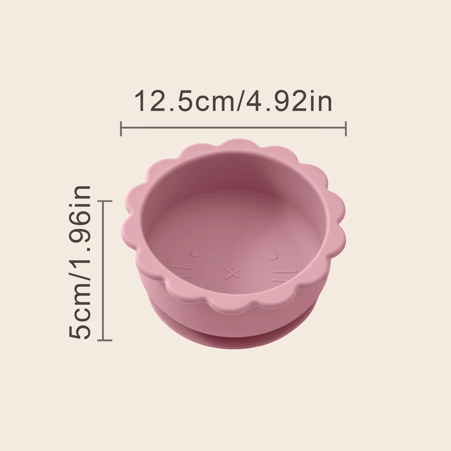 Cuenco de silicona con ventosa para bebés – Aprender a comer - imagen 3