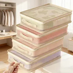 Bolsa organizador impermeable bajo cama para sábanas y mantas