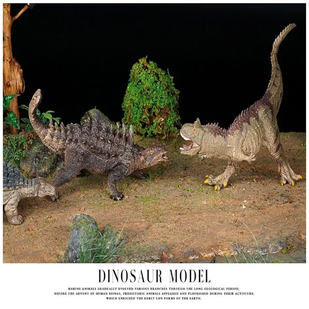 Figuras de dinosaurio goma realistas juguete educativo Jurásico - imagen 2