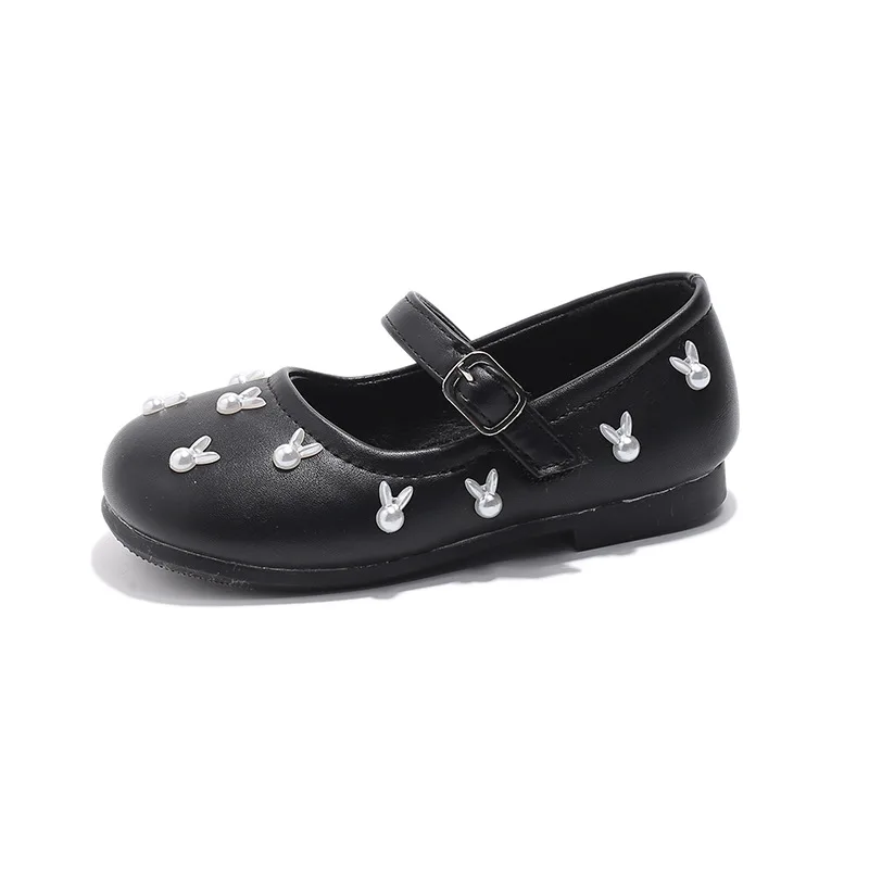 Zapatos de princesa para niña – Mocasines de cuero con lazo - imagen 5