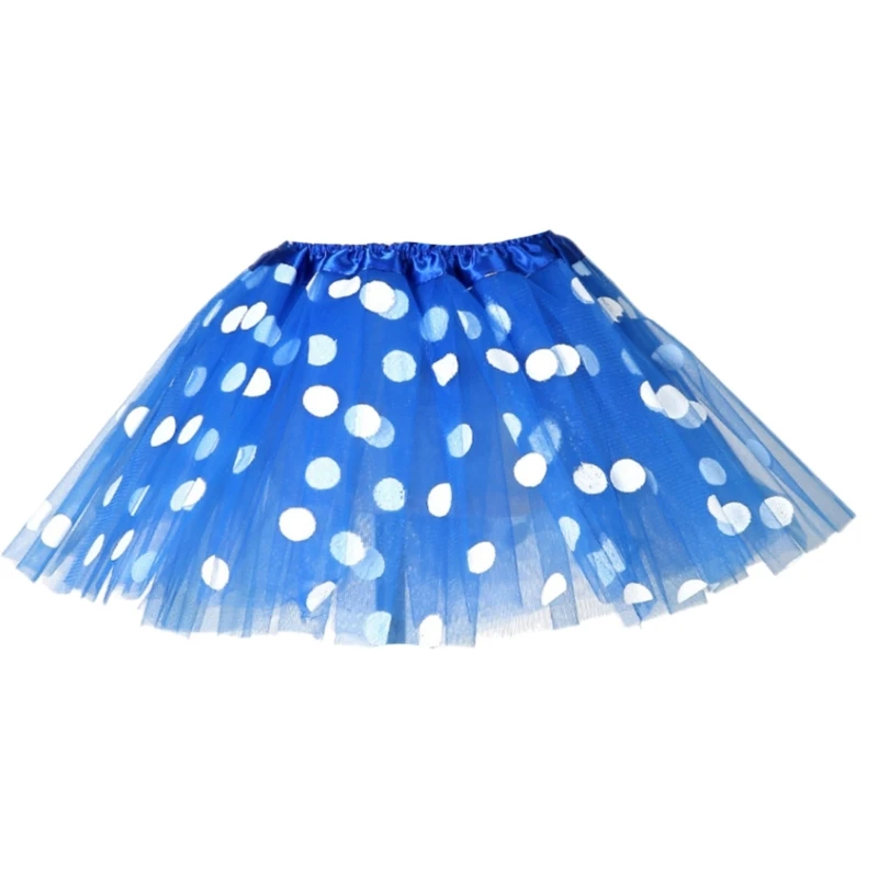 QX2D Múltiple falda tul en capas Falda cómoda elegante para niños 3 a 10 años - imagen 3