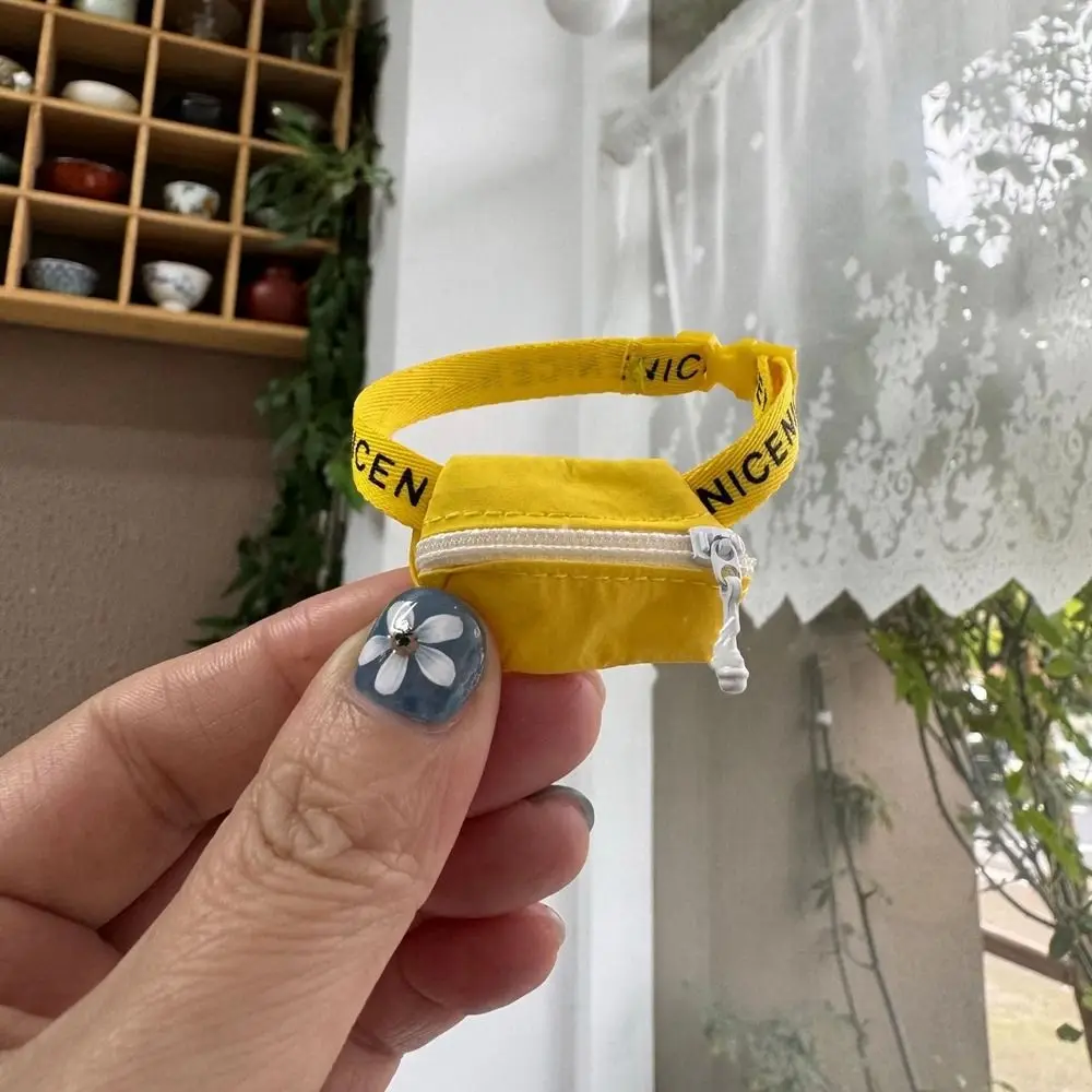 Mini bolsas de almacenamiento informales para muñecas de animales, kit de herramientas hecho a mano, bolsa con cremallera para muñecas de algodón de 10cm, accesorios de ropa para muñecas de peluche, 13cm - imagen 5